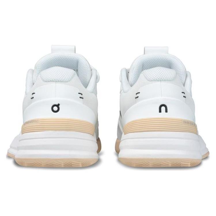On The Roger Pro Comfortable Cushioning Low Top Running Shoes Women's White 3WD10601533