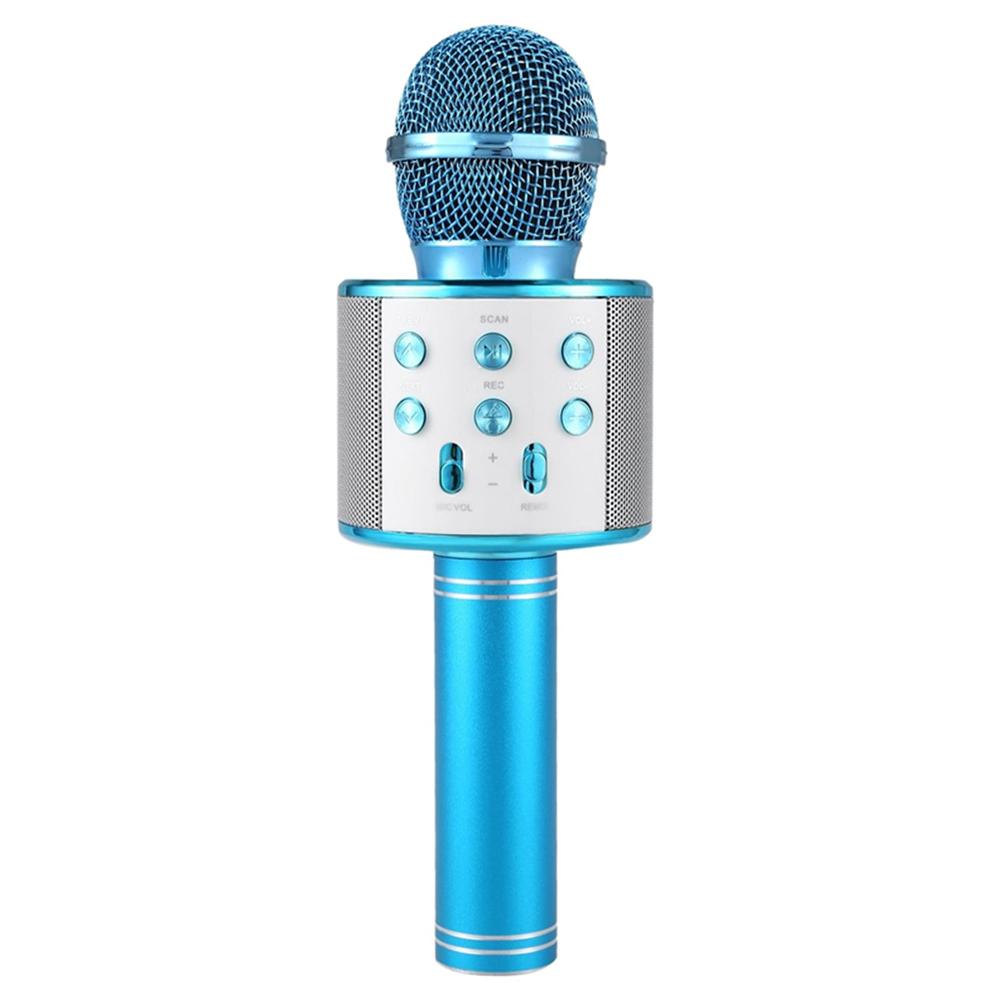 Profesionální bezdrátový mikrofon BT Karaoke reproduktor KTV hudební přehrávač Zpěvný rekordér Ruční