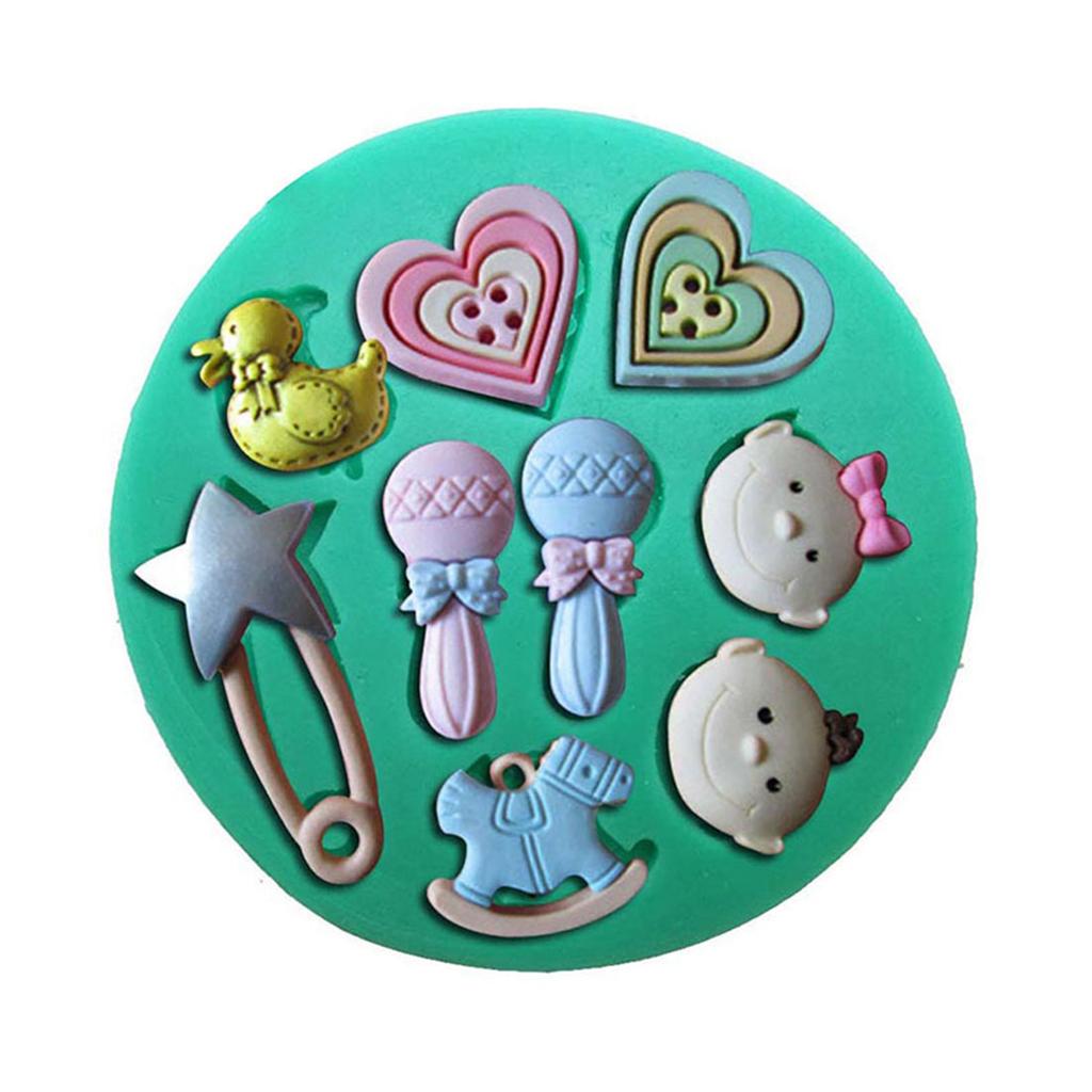 Cake Mould Silicone Material Fondant Molds Chocolate Moulds Baking Accessories 24 Styles Choose for Kitchen Baking Candy
