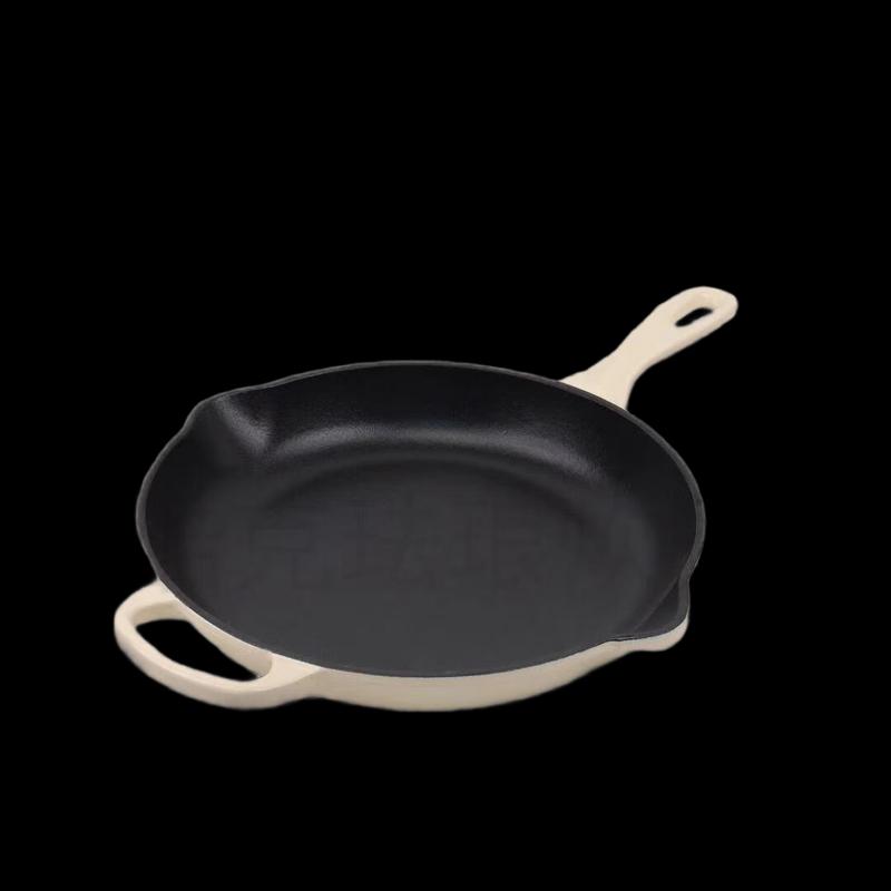 Эмалированная плоская чугунная сковорода OJW