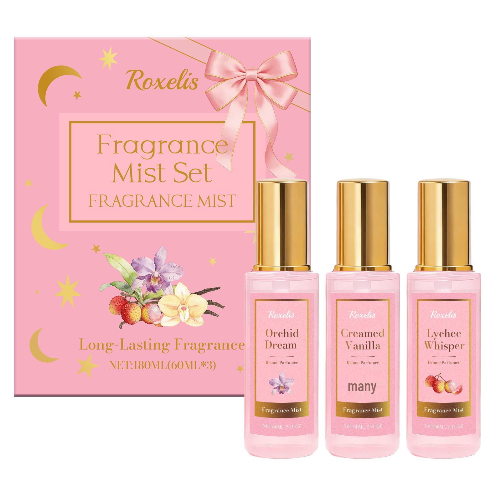 

Elegant Pink Gold Star Moon Fragrance Box - Natural, Fresh, Long-Lasting Scents for Commute & Dates
