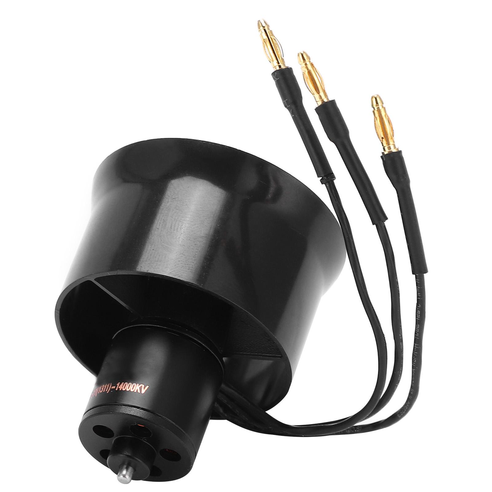 

QXMotor 30мм EDF 6-лопатевий канальний вентилятор з безколекторним двигуном QF161114000KV 24S для радіокерованого літака