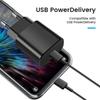 25W PD Schnellladegerät für Mobiltelefone - EU/US/UK Spec Reiseadapter