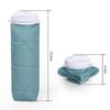 Foldable Silicone Sports Water Bottle with Straw - Portable & Telescopic Gift
