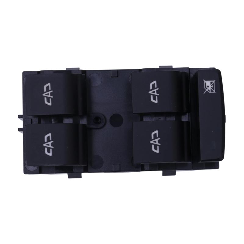 26211277 26211281 Electric Window Switches Panel, 12V Replacement Assembly with Four Window Buttons, Lock Function