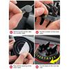 Car Anti-Slip Mat 4 in 1 Anti Slide Silicone Dashboard Car Pad Mat Auto Phone Holder Car Parking Number Card Dash Phone Mount