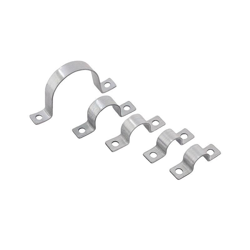 Customizable Galvanized Thickened Saddle Clip for Water Pipes and Wires