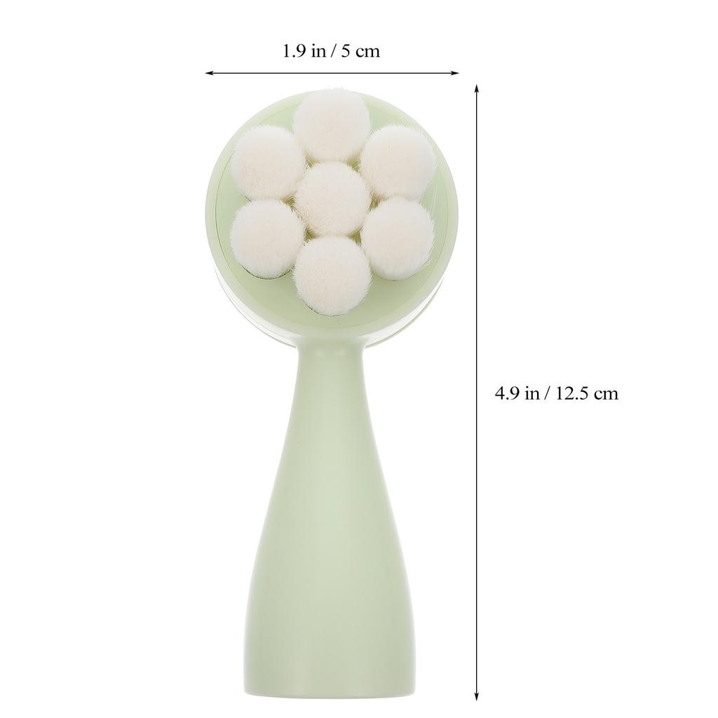Standing Facial Cleansing Brush Silicone Deep Pore Face Washing Scrubber Manual Exfoliator Facial Cleansing Brush