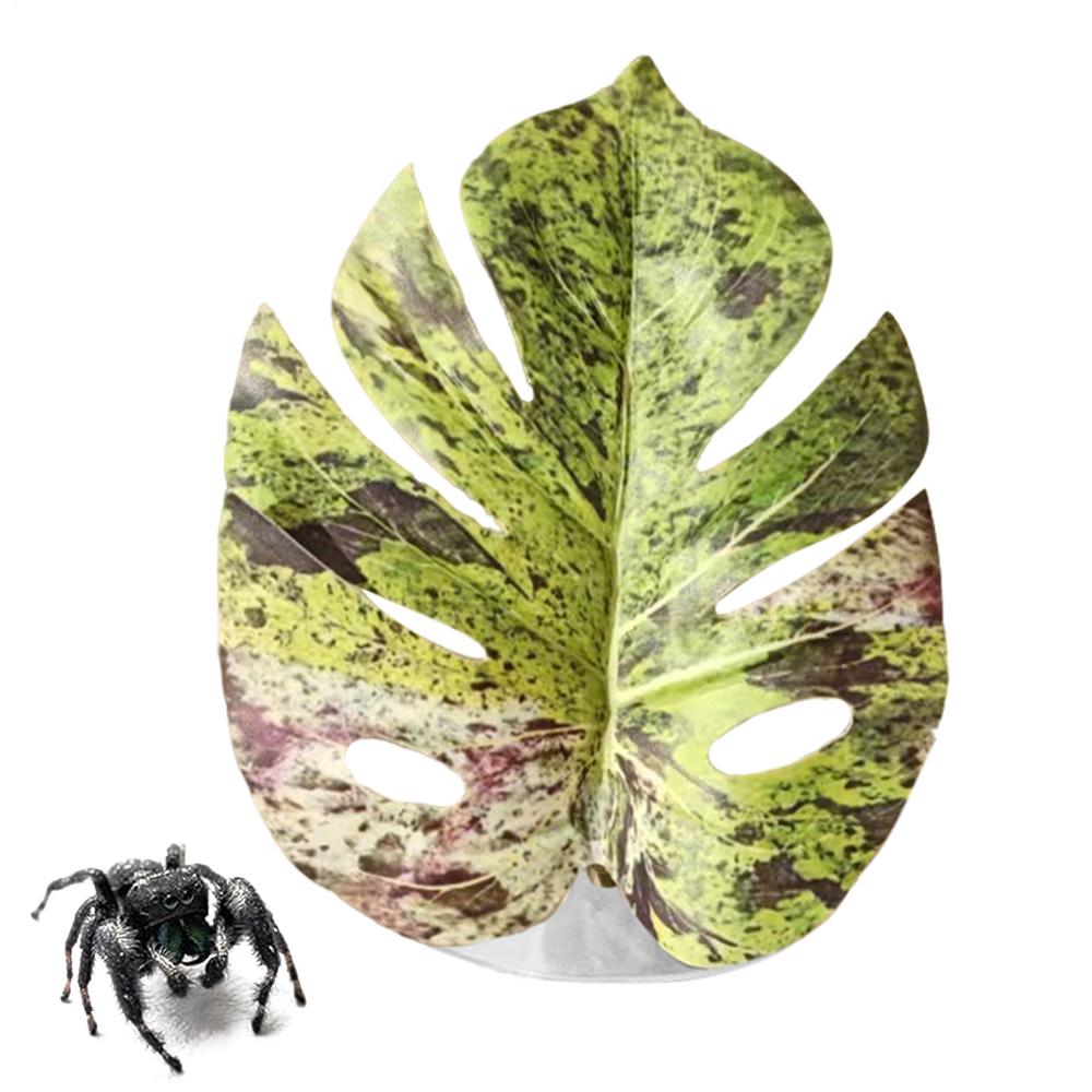 Jumping Spider Plants Simulated Pets Supplies With Suction Cup Spider Jumping House Decor For Greenhouse Terrarium Snake Carpet