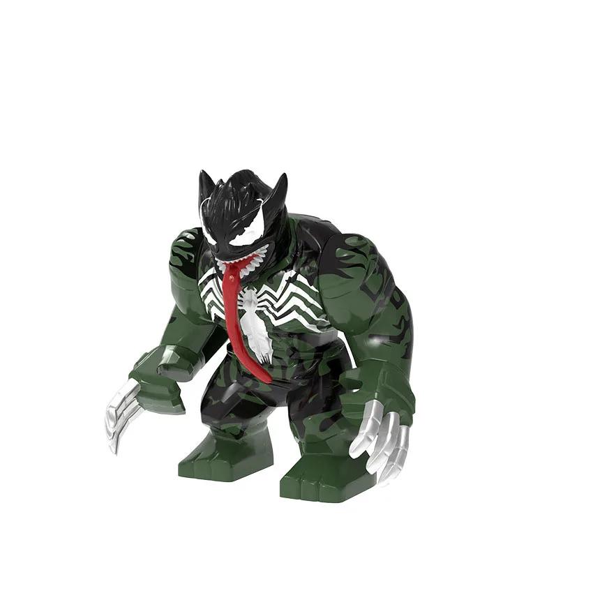 Marvel Mini Blokový Muž, Anime Figurka Superhrdiny, Thanos, Hulk, Spider-Man, Dětský Dárek