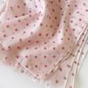 Sunscreen imitation silk chiffon silk scarf women's summer polka dot yarn purple silk scarf thin long Korean version versatile