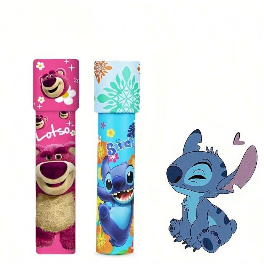 MINISO Genuine Anime Characters Paper Magical Kaleidoscope, Ideal for Birthday, Halloween, Christmas, Carnival Prizes, Classroom Awards