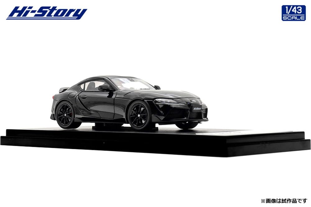 INTERALLIED Hi Story Scale Toyota GR SUPRA RZ Black Metallic Finished Model HS575BK 1/43 (2025)
