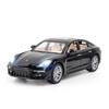 1:24 Porsche Panamera Alloy Model Car Simulation Sound And Light Pull Back Children's Diecast Toy Car With 6 Door Can Opend