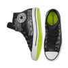Converse Chuck Taylor All Star Lace-up Flat Heel High Top Espadrilles Women's Black