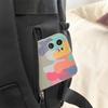 Cartoon Student Schoolbag Color Contrast Large Capacity Backpack with Coin Purse