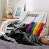 Rainbow Celebration Freedom Blanket Soft Throw Blanket For Home Bedroom Bed Sofa Travel Office Solid Christmas Blanket
