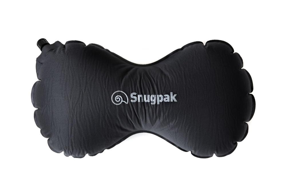 Snugpak Butterfly Neck Pillow Black Pillow Pillow SP02712BK Japanese Self-Inflating (Genuine Product)