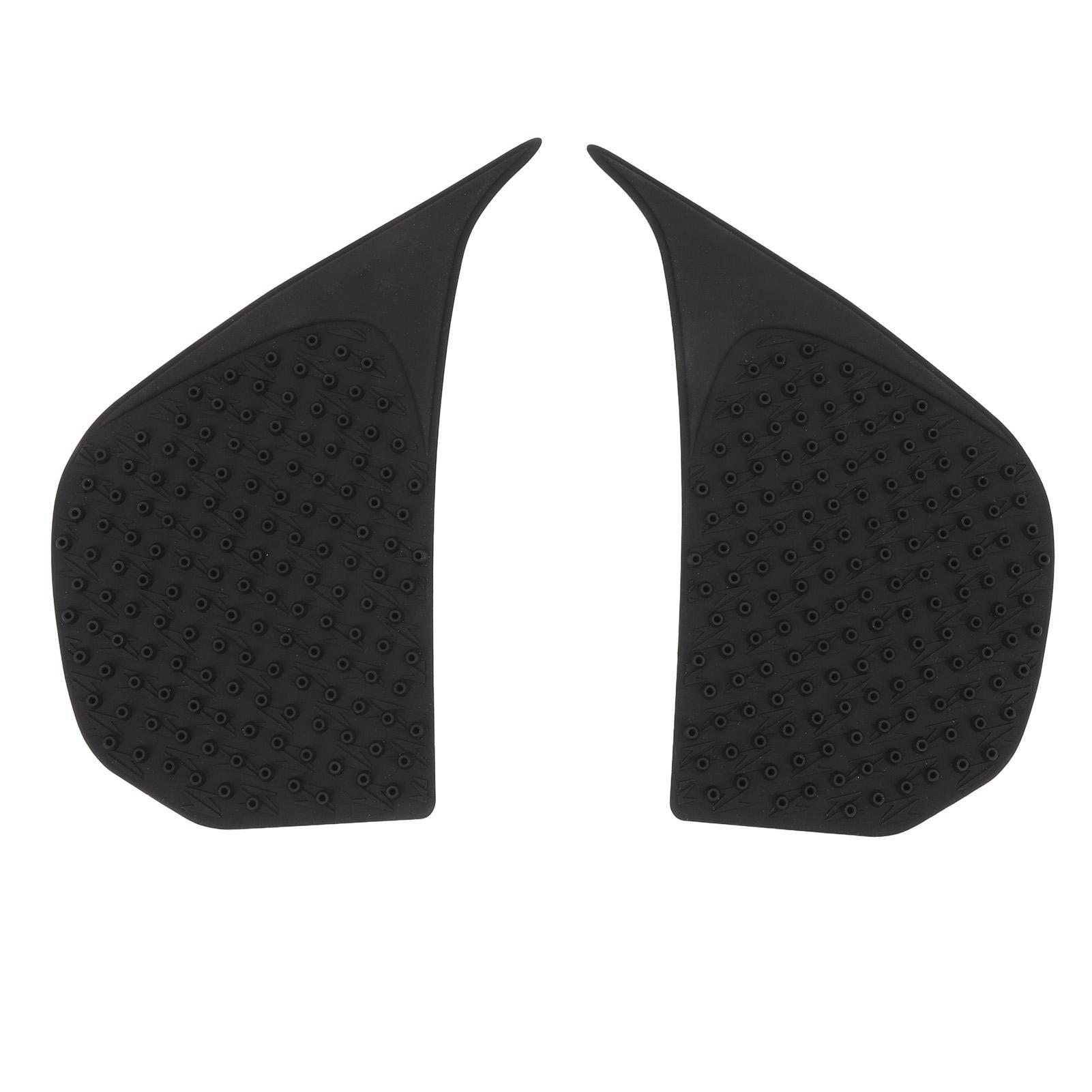 

1 пара накладок на бак мотоцикла, водонепроницаемая резиновая противоскользящая боковая накладка на бак, накладка для коленей, защитная накладка для сцепления