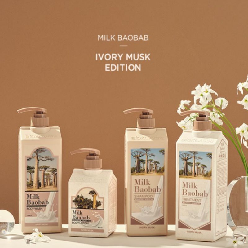 Milk Baobab Body Lotion Ivory Musk 500ml – Moisturizing Musk Scent Body Lotion