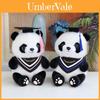 Charming Graduation Panda Plush Toy Adorable Stuffed Animal With Customizable Logo