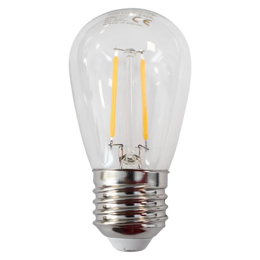 Żarówka LED Filamentowa 1W St45 E27 2700K