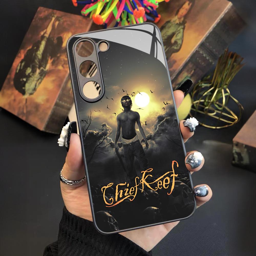

Chief Keef American Rapper Phone Case For Samsung Galaxy S26 S25 S24 S23 S22 S20 S21 Ultra Plus Fe Colored Silver Cover Galaxy S22 5G
