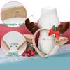 [Sucodver] Reindeer Headband with Deer Antlers and Ears, 3D Large Headband with Golden Bells, Perfect for Christmas Cosplay or Costumes, Cute