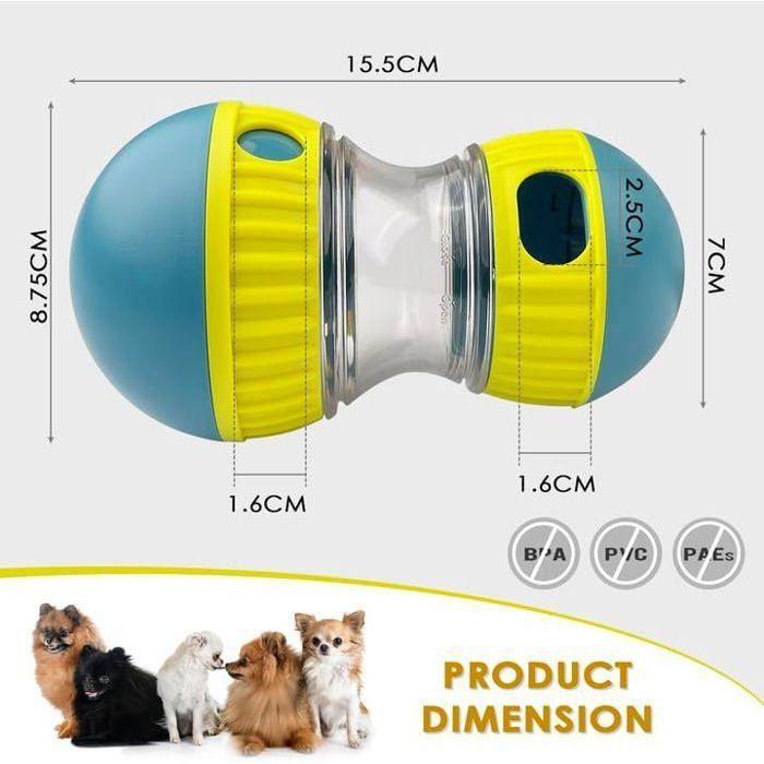 Jouet distributeur croquettes chat - Jouet interactif pour Chien, Distributeur de Friandises