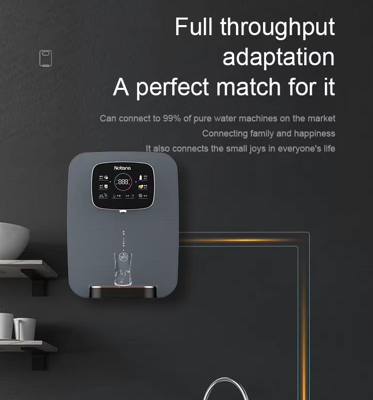 PSL9   Automatic Wall-Mounted Water Dispenser-Home & Commercial Use Reverse Osmosis Water Purifier with Carbon Gray RO Filter