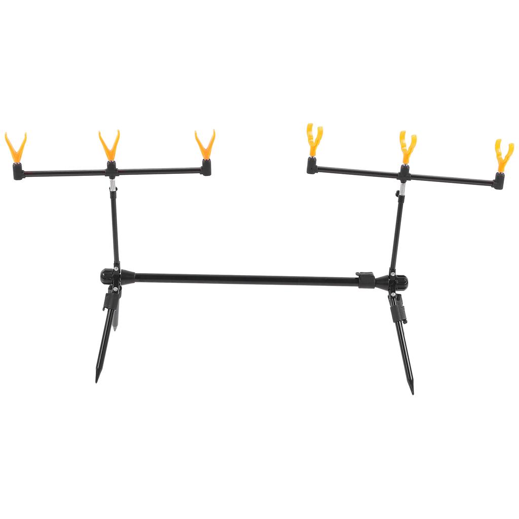 Sea Fishing Rod Foldable Bracket 3 Fishing Pole Telescopic 4 Foot Holder Rest Rack