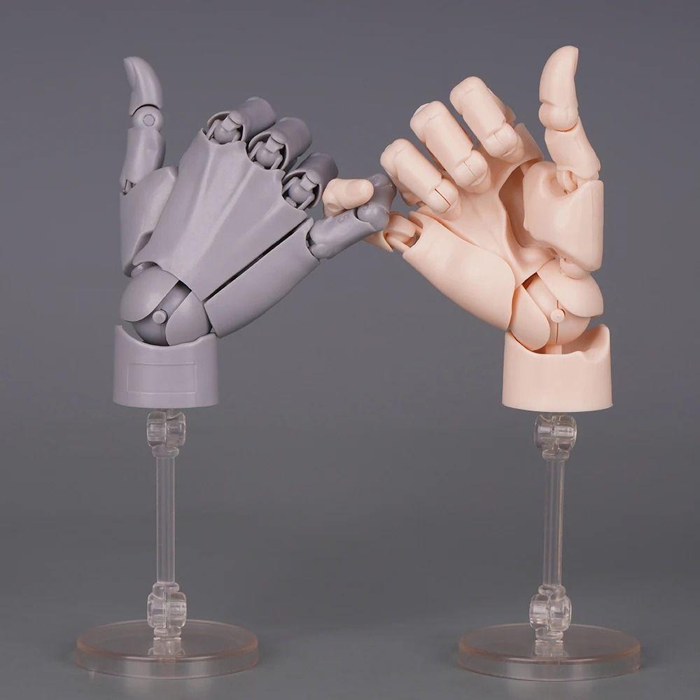 Biomimetic Hand Joint Movable Model Right Hand Anime Hand Model  For Displaying