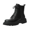 2025 Women's British Style Breathable Martin Boots - Summer Versatile Thick-Soled Motorcycle Ankle Boots for Spring and Autumn