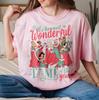 Retro Princess Christmas Shirt The Best Time of the Year Theme Four Seasons Neutral Pure Cotton Casual Fashion Tshirt
