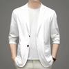 Men's 2026 Summer Trendy Slim Suit Jacket for All Ages - Lightweight Sun Protection and Casual Style