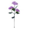 3 Head Simulated Hydrangea Flower Solar Led Light Waterproof Outdoors Lawn Mounted Lights Realistic Flower Light