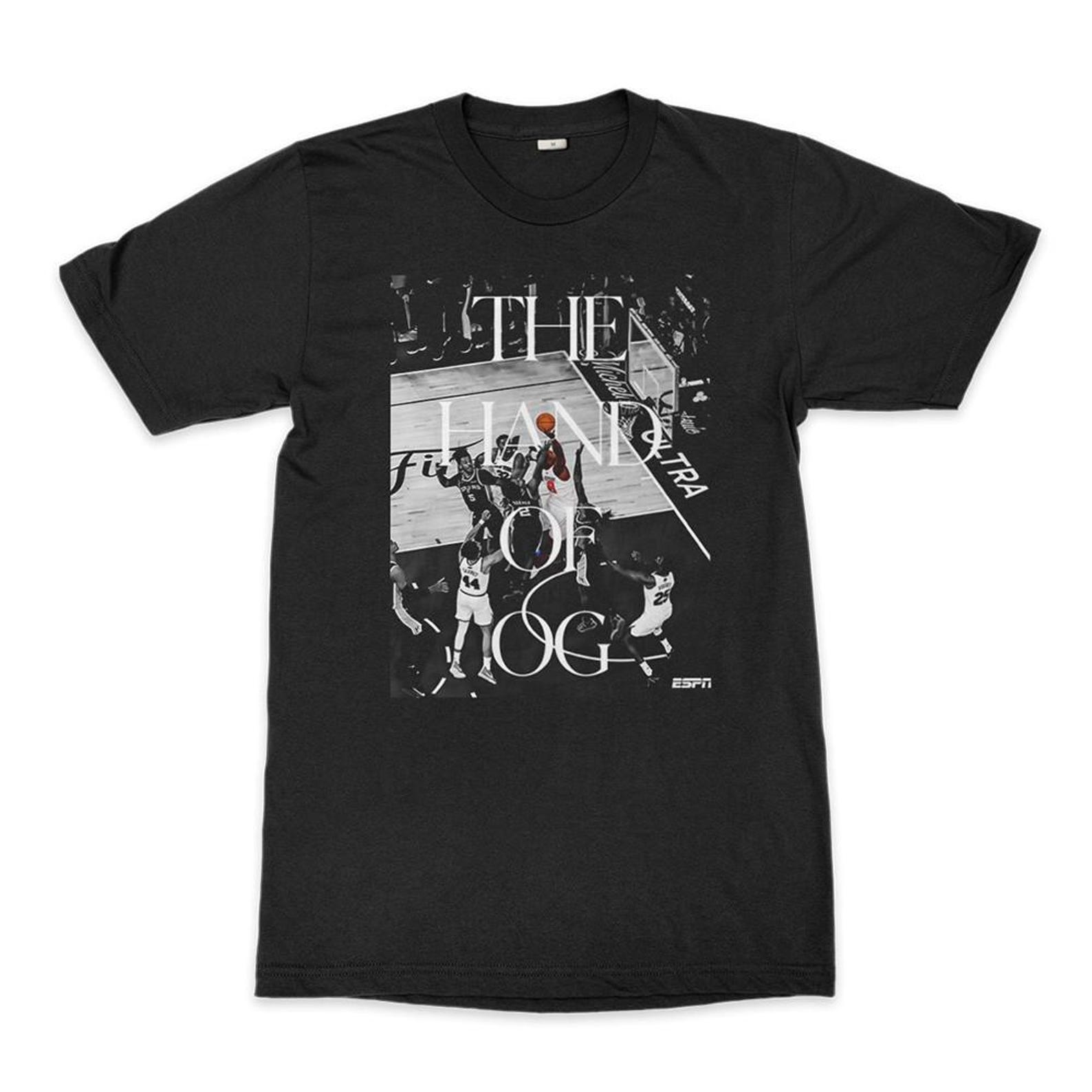 OG Anunoby The Hand of OG T-Shirt, Men s and Women s Sizes (BSC-270307) 3XL