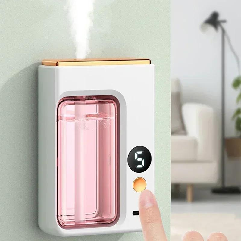 Automatic Smart Essential Oil Diffuser Wall Mounted Aromatherapy Humidifier with Air Deodorization for Bathroom