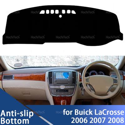 Auto Armaturenbrettabdeckung Schutzpolster Armaturenbrett Sonnenschutz Teppich Anti-UV Dashmat für Buick LaCrosse Buick Allure 2006 2007 2008