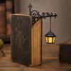 Warm White Bookshelf Lantern Light Vintage Bookshelf Lamp Bookshelf Ghost Light  Library