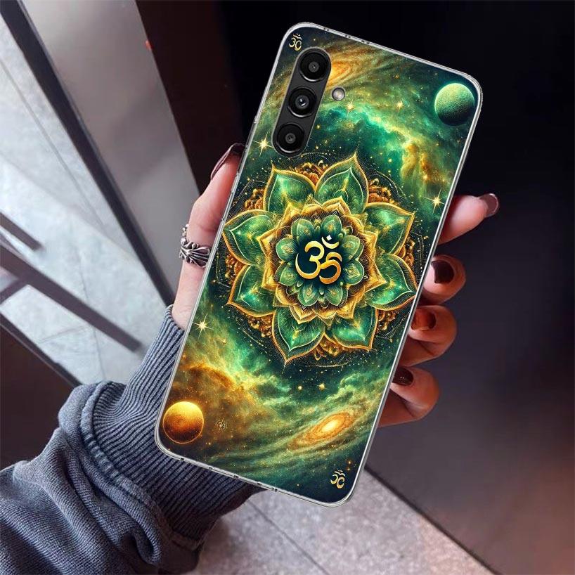 Mandala Chakra Insist Yoga Phone Case For Samsung Galaxy A17 A16 A15 A14 A13 A57 A56 A55 A54 A53 A37 A36 A35 A34 A33 A26 A25 A24