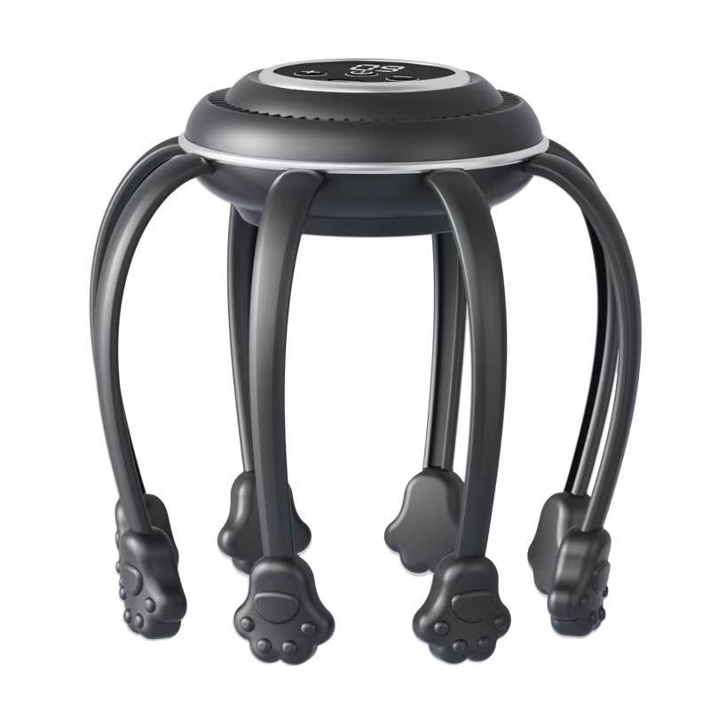 Head octopus massager usb charging model 500mah portable massager head massager massager