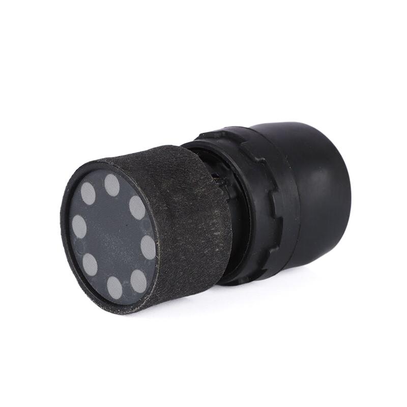 1Pcs 610 Microphone Head Black Microphone Capsule Professional Dynamic Coil Microphone Core Fits For Mic Replace Ktv Accessories
