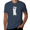 Gojo Cat Tshirt Big Size Crew Neck Tshirt