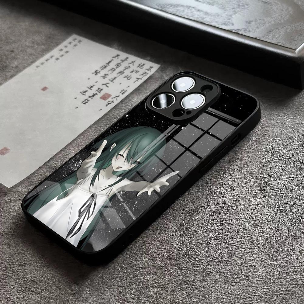 

Чехол для телефона S-Saya No Uta The Song Of Saya Для IPhone 17 Pro Max 14 Pro 15 12 11 13 Mini X XR XS 16 Plus SE Стеклянная крышка iPhone16