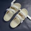 2025 New Men's Trendy Adjustable Sandals Soft Sole Beach Flip-Flops for Outdoor Summer Non-Slip Casual Slides Breathable Straps