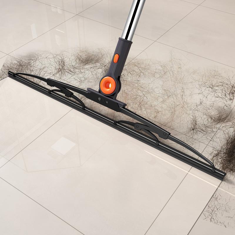 Silikonowa Miotła Wycieraczka Ściągaczka Mycie Okien Wielofunkcyjne Domowe Podłoga Szyby Skrobak Pchany Ręcznie Lustro Narzędzia do Czyszczenia