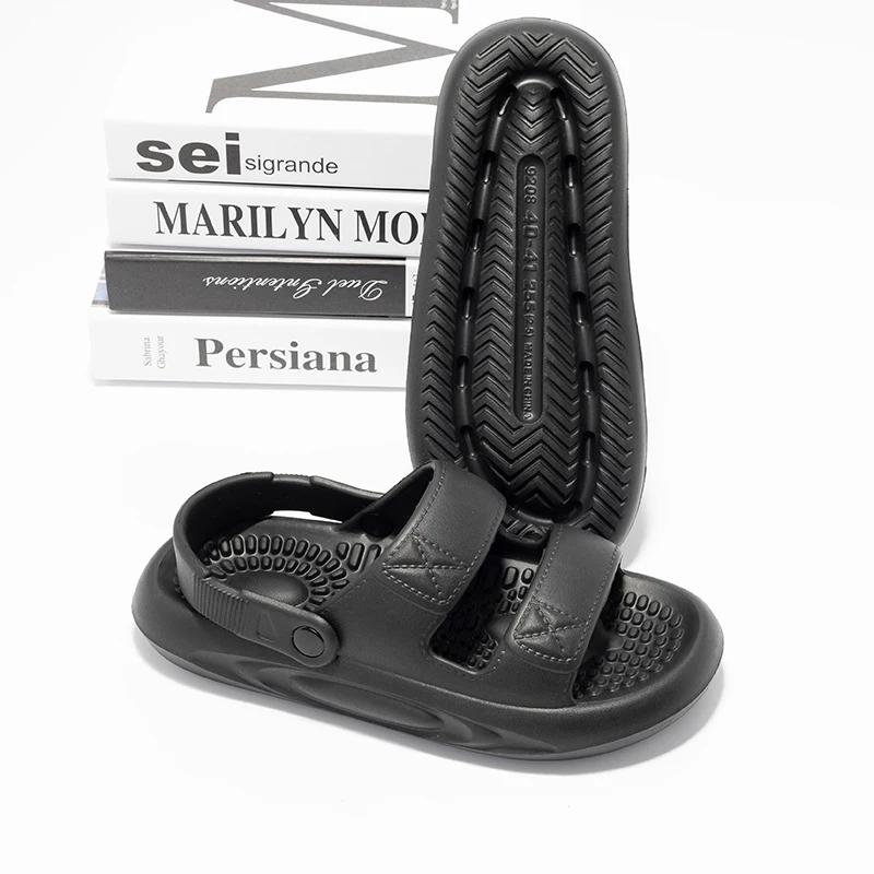 Outdoor Men Sandals Breath Lightweight Slippers Garden Shoes Clogs Couple Beach Casual Shoes Non Slip Bathroom Indoor Slippers