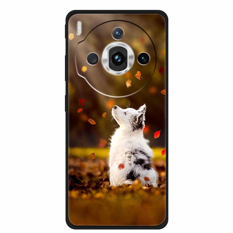 For ZTE nubia Z60S Pro 6.78" Case TPU Soft Black Silicone Painted Cute Cat Starry Cover for Nubia Z60S Pro Luxury Animals Funda