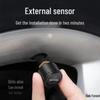 Solar-Powered Wireless Tire Pressure Monitor for Cars